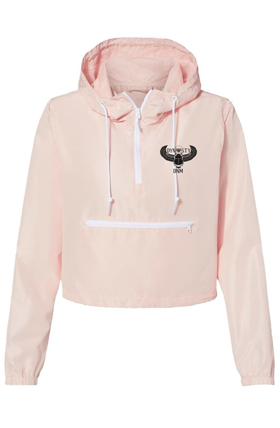 Lightweight Pullover Crop Windbreaker